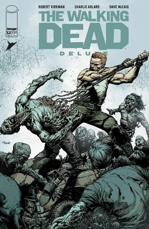 Cover of The Walking Dead Deluxe #54