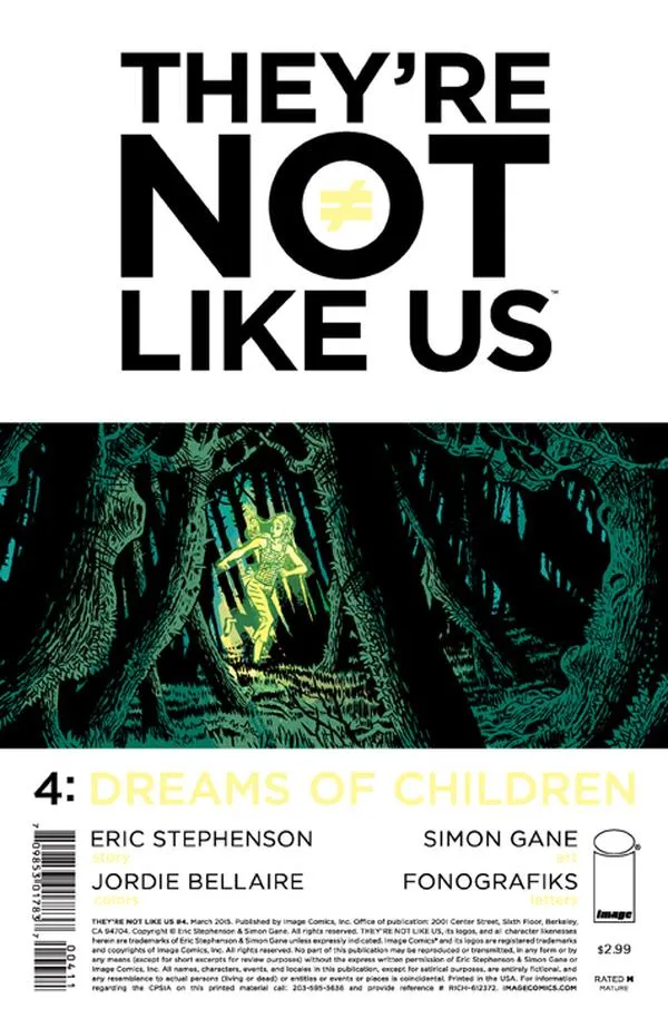 Cover of They're Not Like Us #4