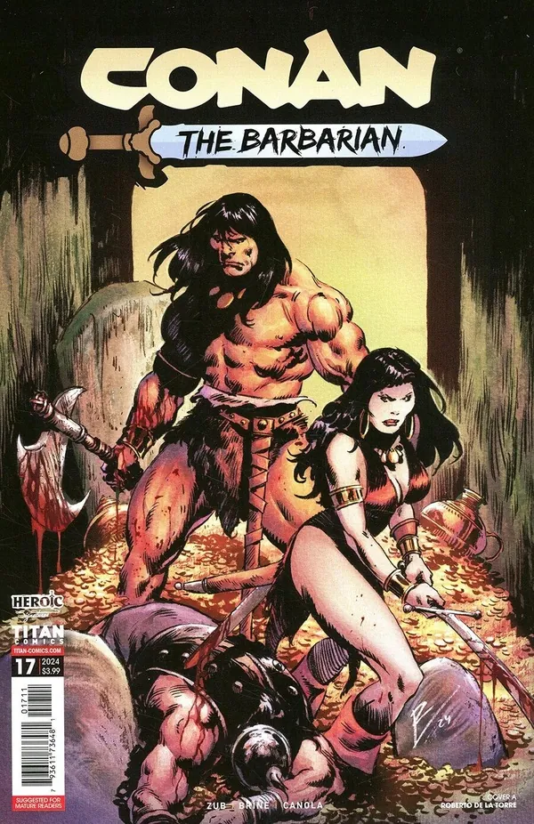 Cover of Conan: The Barbarian #17