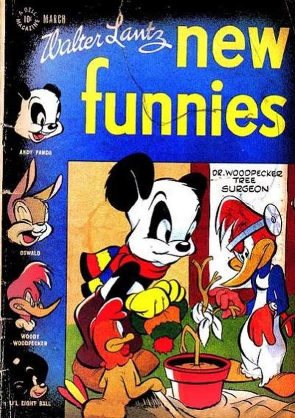 Cover of Walter Lantz New Funnies #121