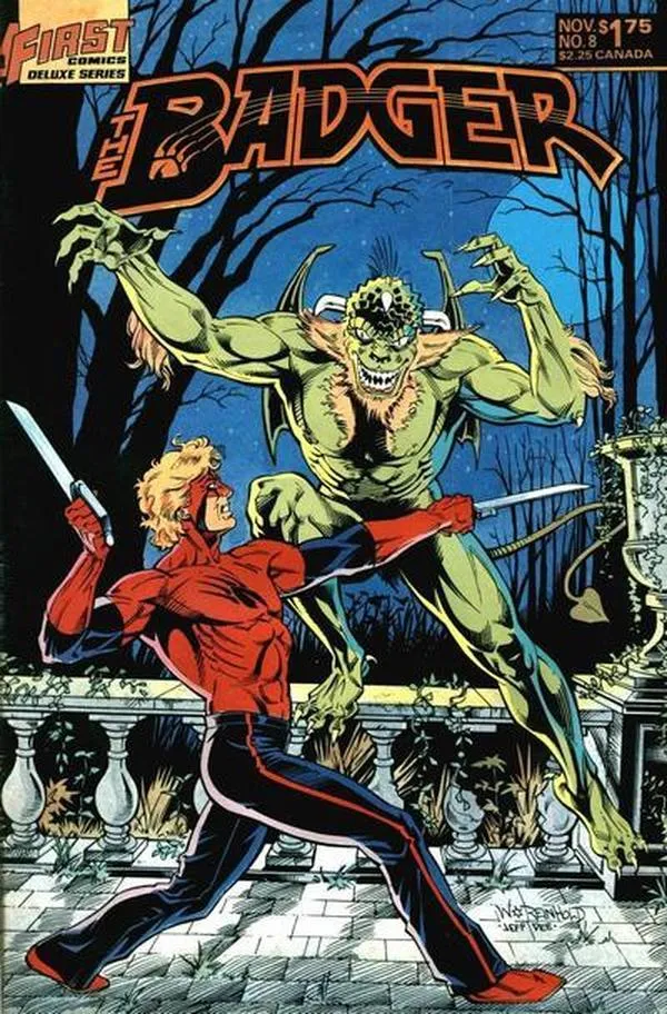 Cover of The Badger #8