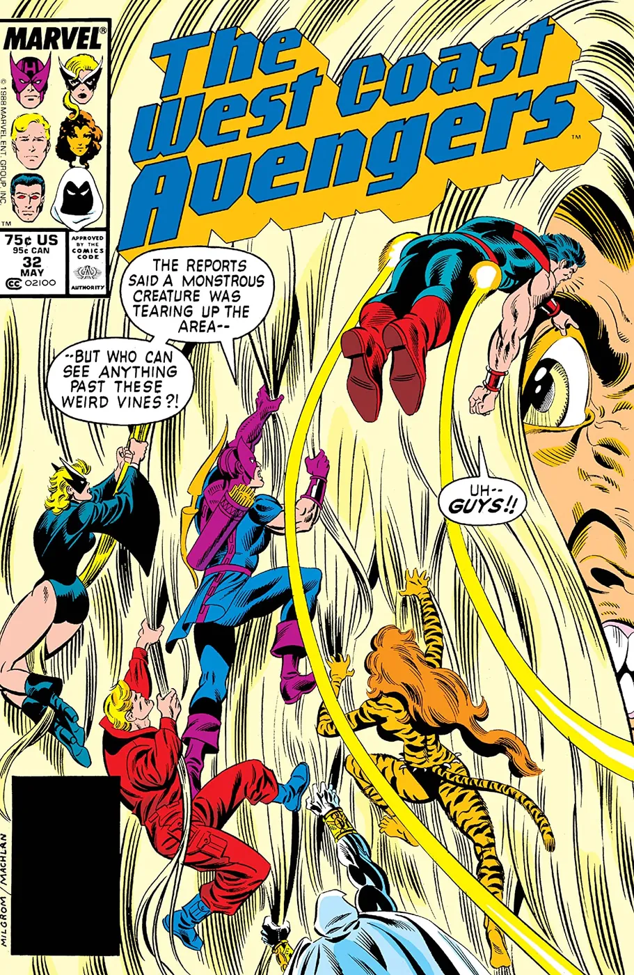 Cover of West Coast Avengers #32