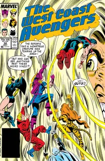Cover of West Coast Avengers #32