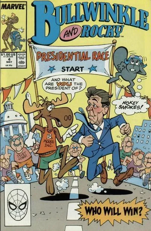 Cover of Bullwinkle and Rocky #4