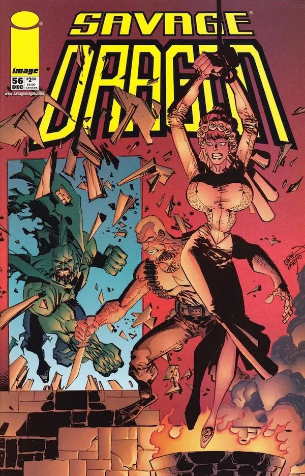 Cover of Savage Dragon #56