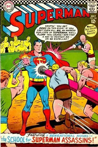 Cover of Superman #188