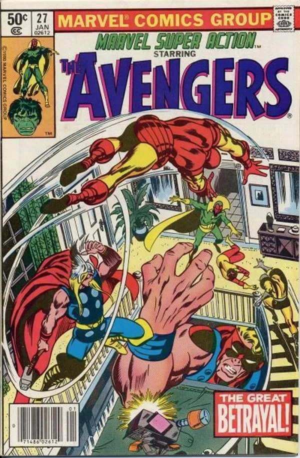 Cover of Marvel Super Action #27
