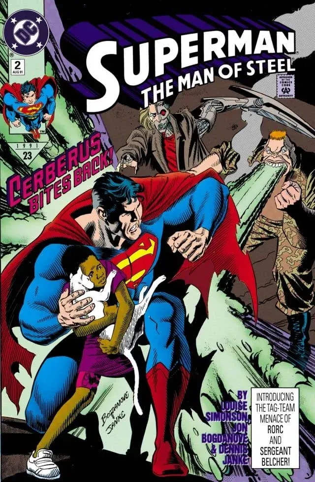 Cover of Superman: The Man of Steel #2