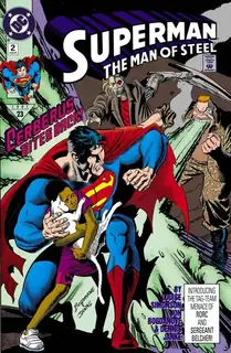 Cover of Superman: The Man of Steel #2