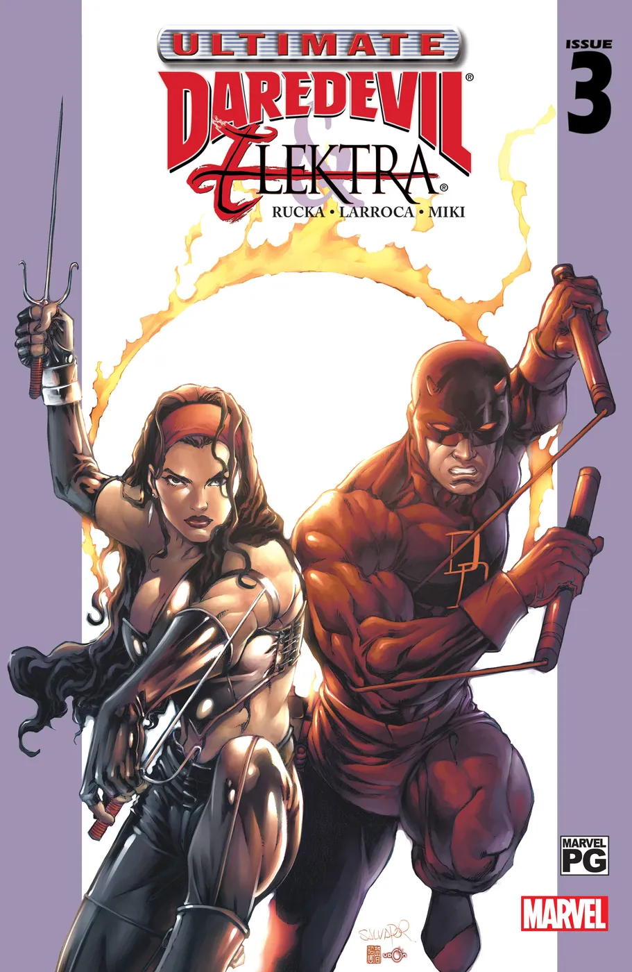Cover of Ultimate Daredevil and Elektra #3