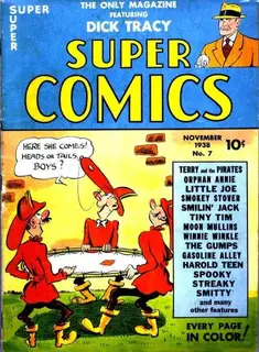 Cover of Super Comics #7