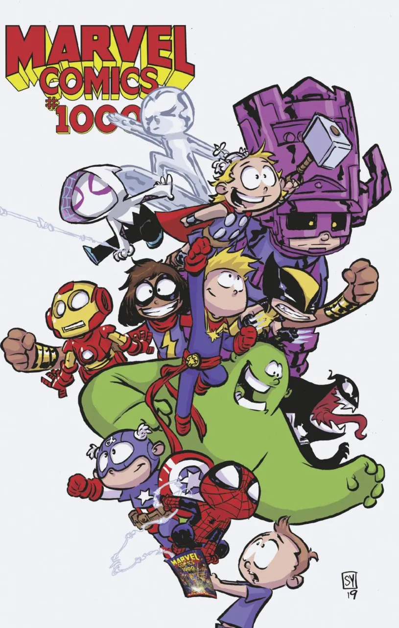 Cover of Marvel Comics #1000