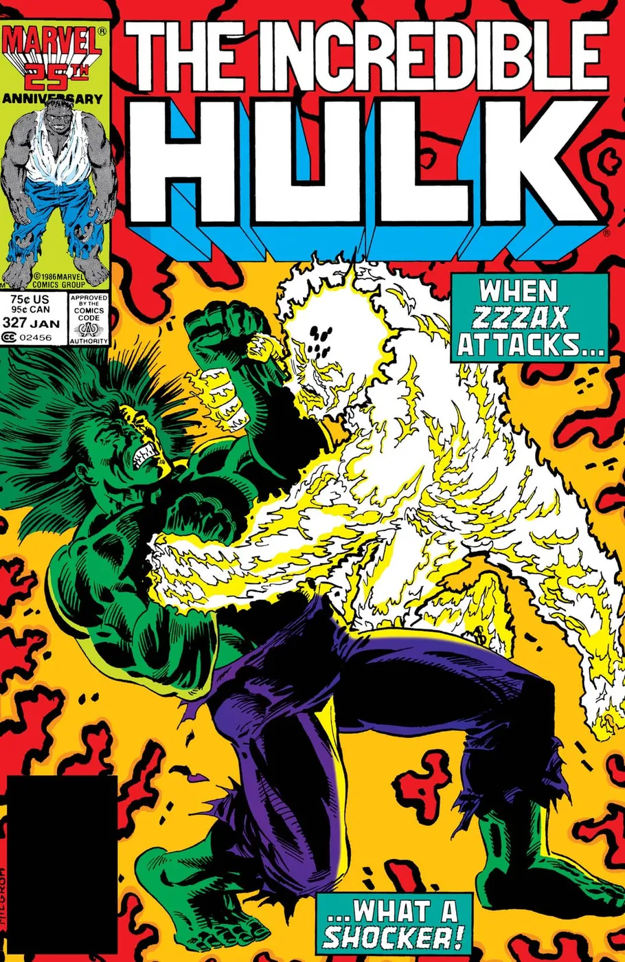 Cover of The Incredible Hulk #327