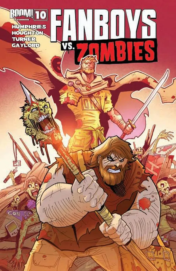 Cover of Fanboys vs. Zombies #10