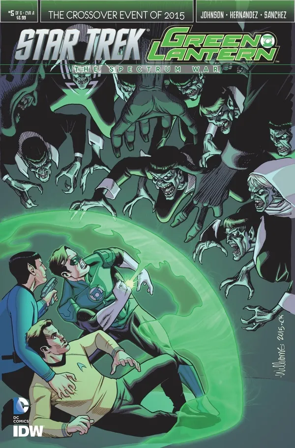 Cover of Star Trek / Green Lantern #5