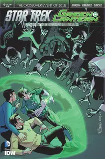 Cover of Star Trek / Green Lantern #5