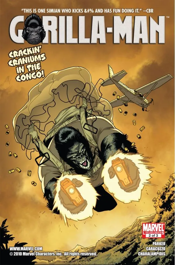 Cover of Gorilla Man #2