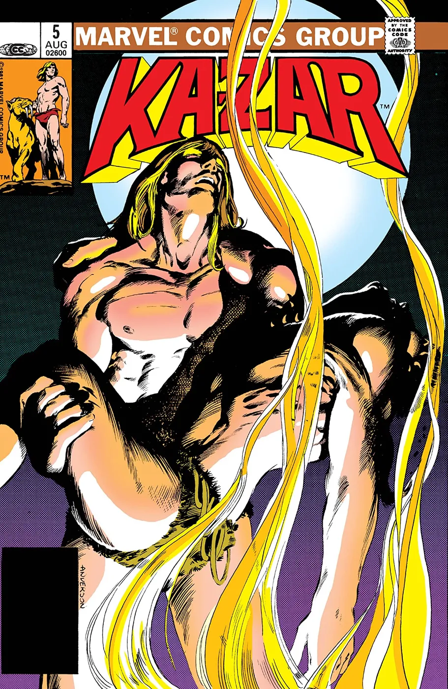 Cover of Ka-Zar the Savage #5