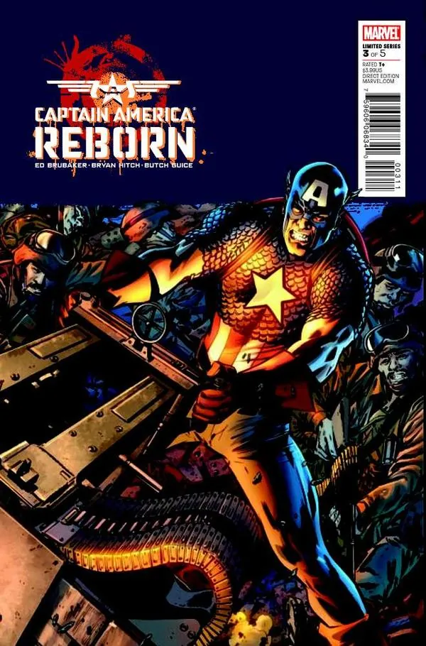 Cover of Captain America: Reborn #3