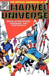 Cover of The Official Handbook of the Marvel Universe #15