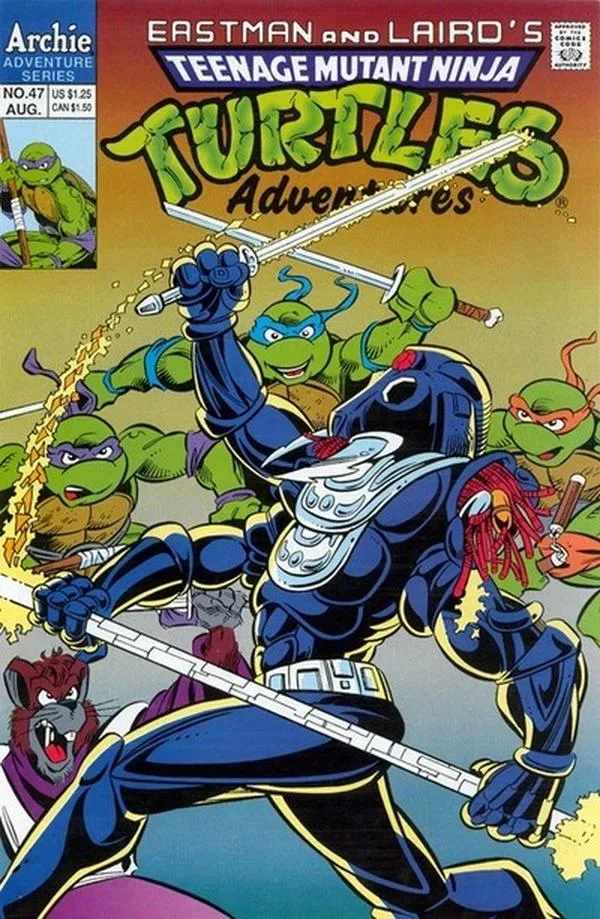 Cover of Teenage Mutant Ninja Turtles Adventures #47