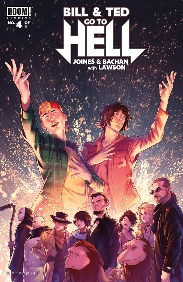 Cover of Bill & Ted Go to Hell #4