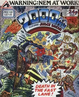 Cover of 2000 AD #438