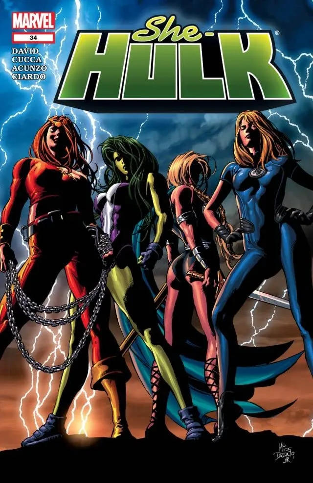 Cover of She-Hulk #34