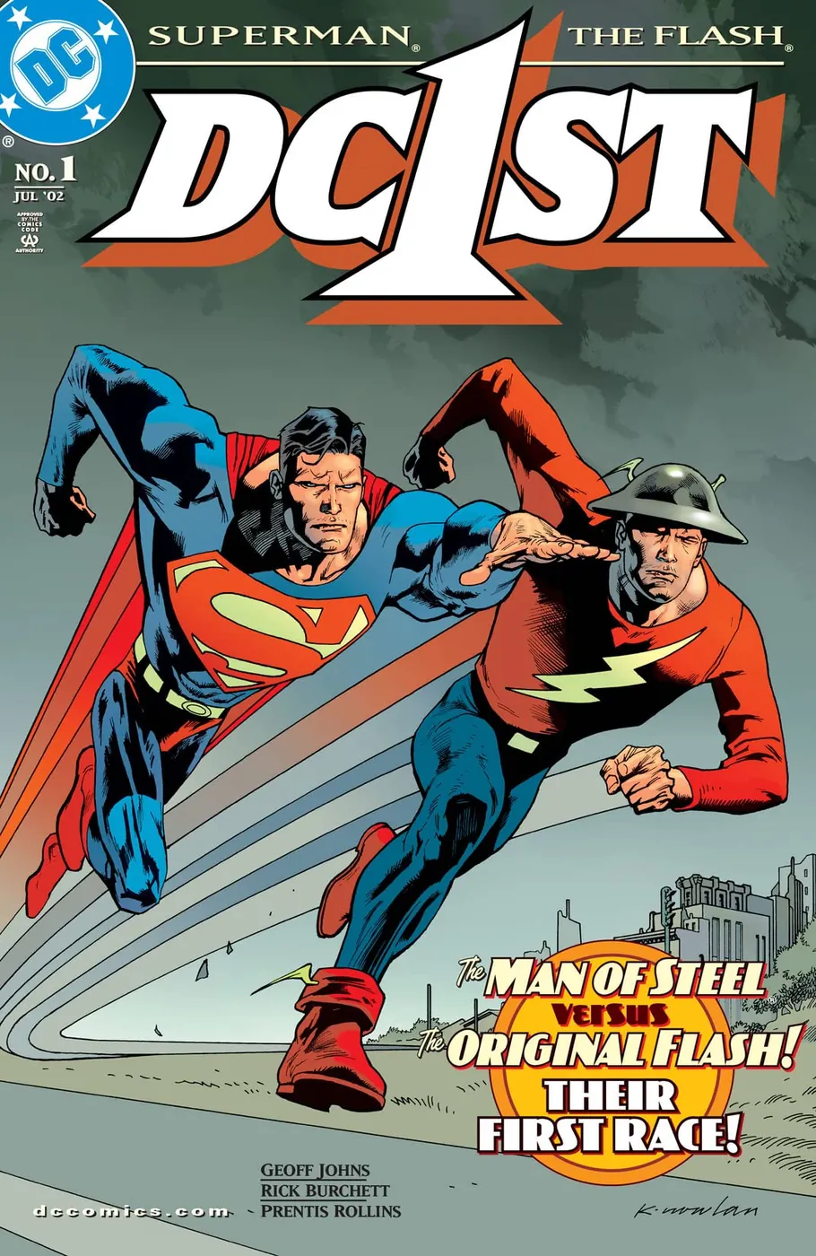 Cover of DC First: Flash / Superman #1