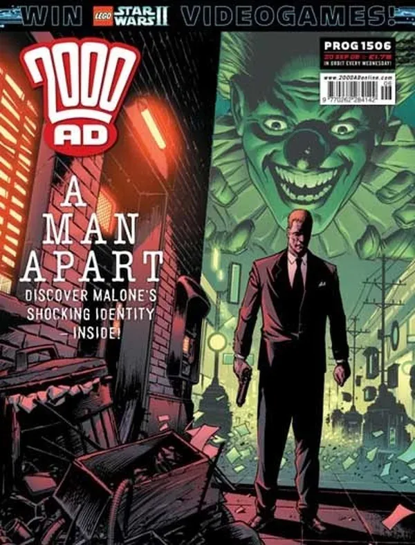 Cover of 2000 AD #1506