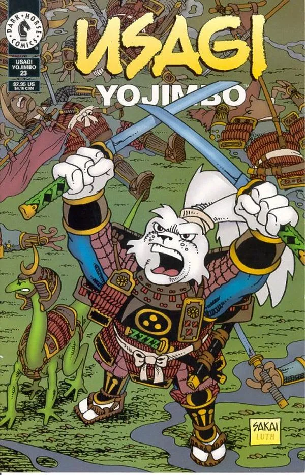 Cover of Usagi Yojimbo #23