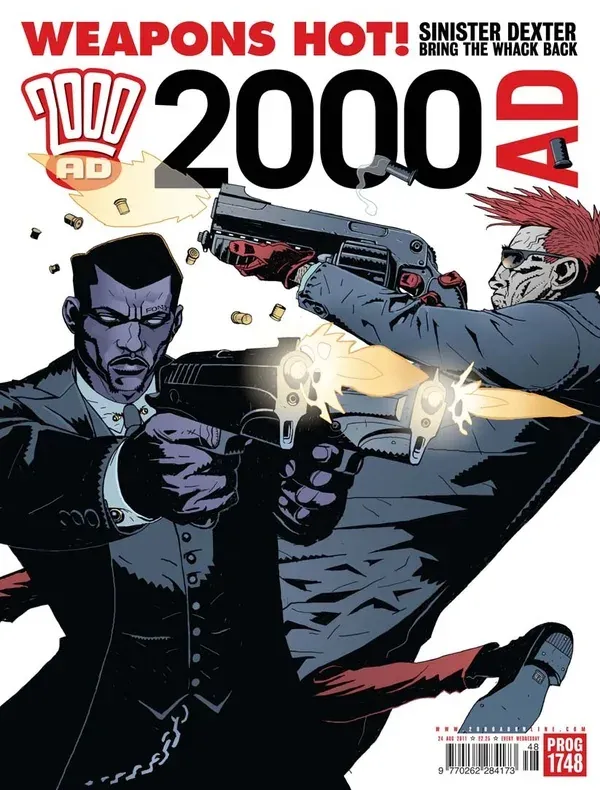 Cover of 2000 AD #1748