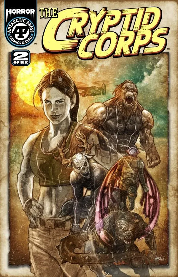 Cover of The Cryptid Corps #2