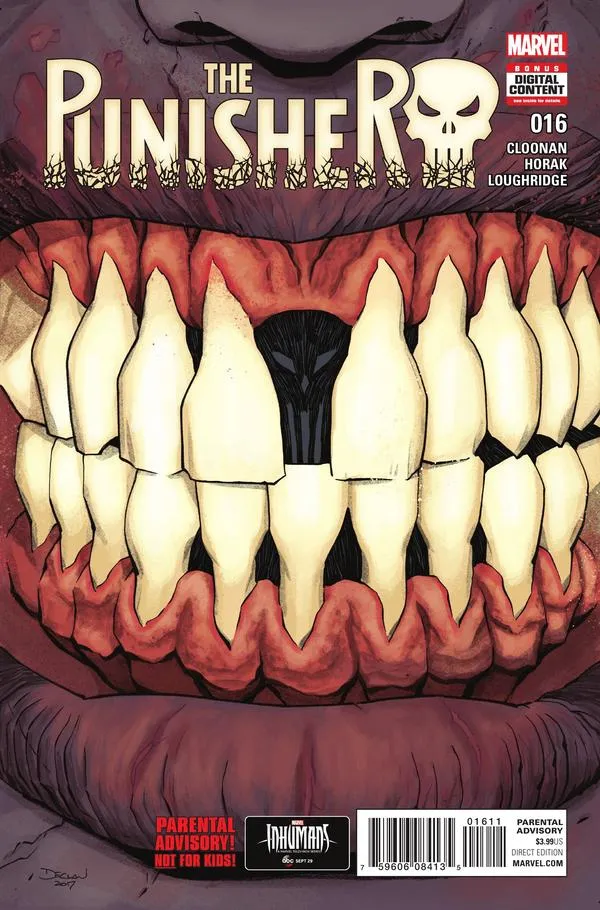 Cover of The Punisher #16