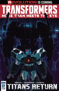 Cover of The Transformers: More Than Meets the Eye #57