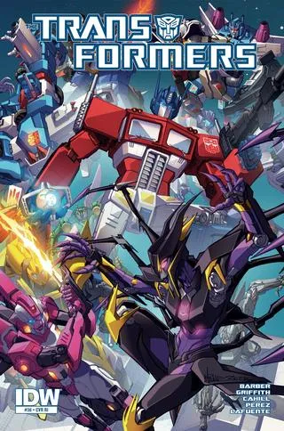 Cover of The Transformers #36