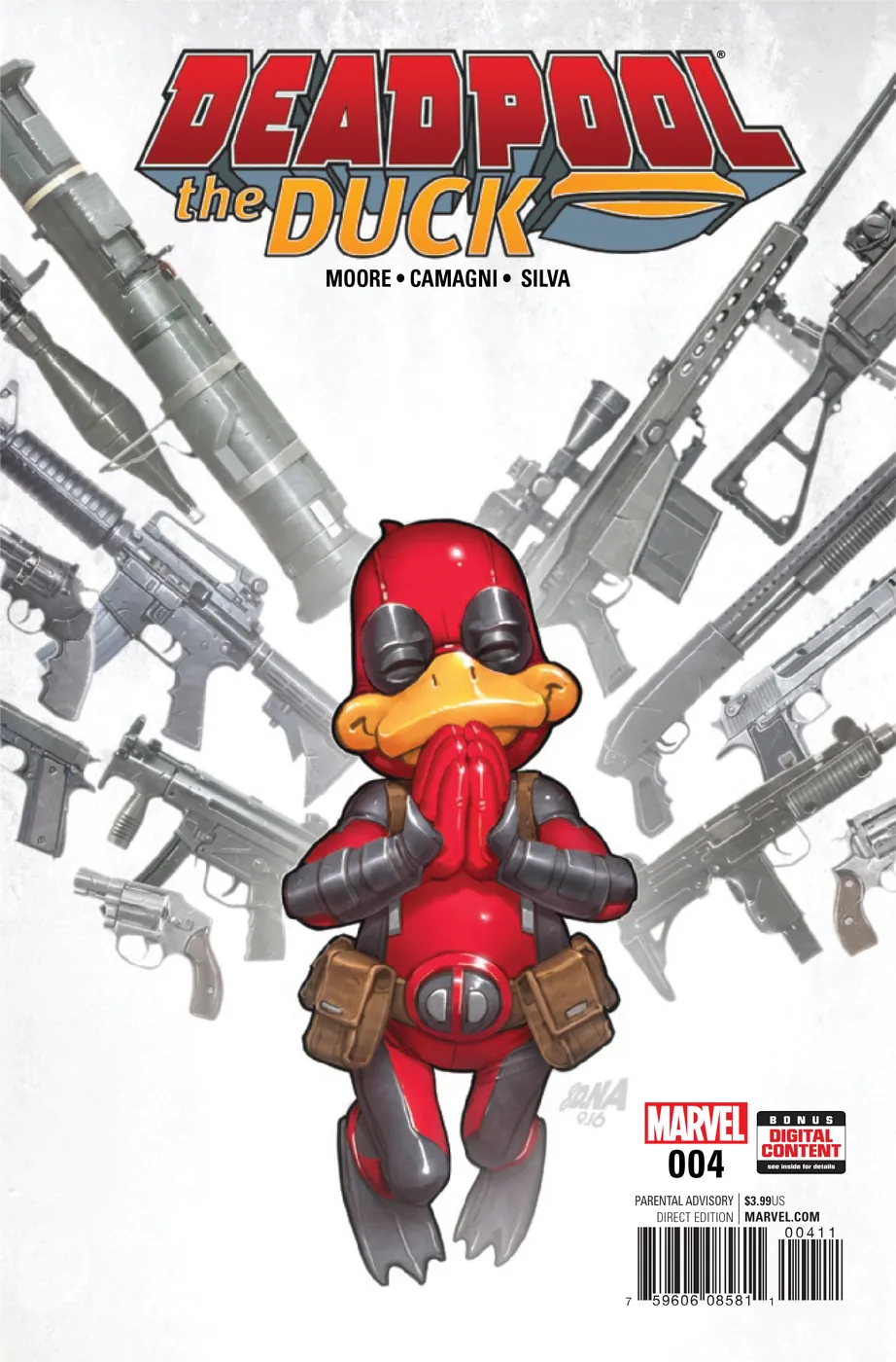 Cover of Deadpool the Duck #4