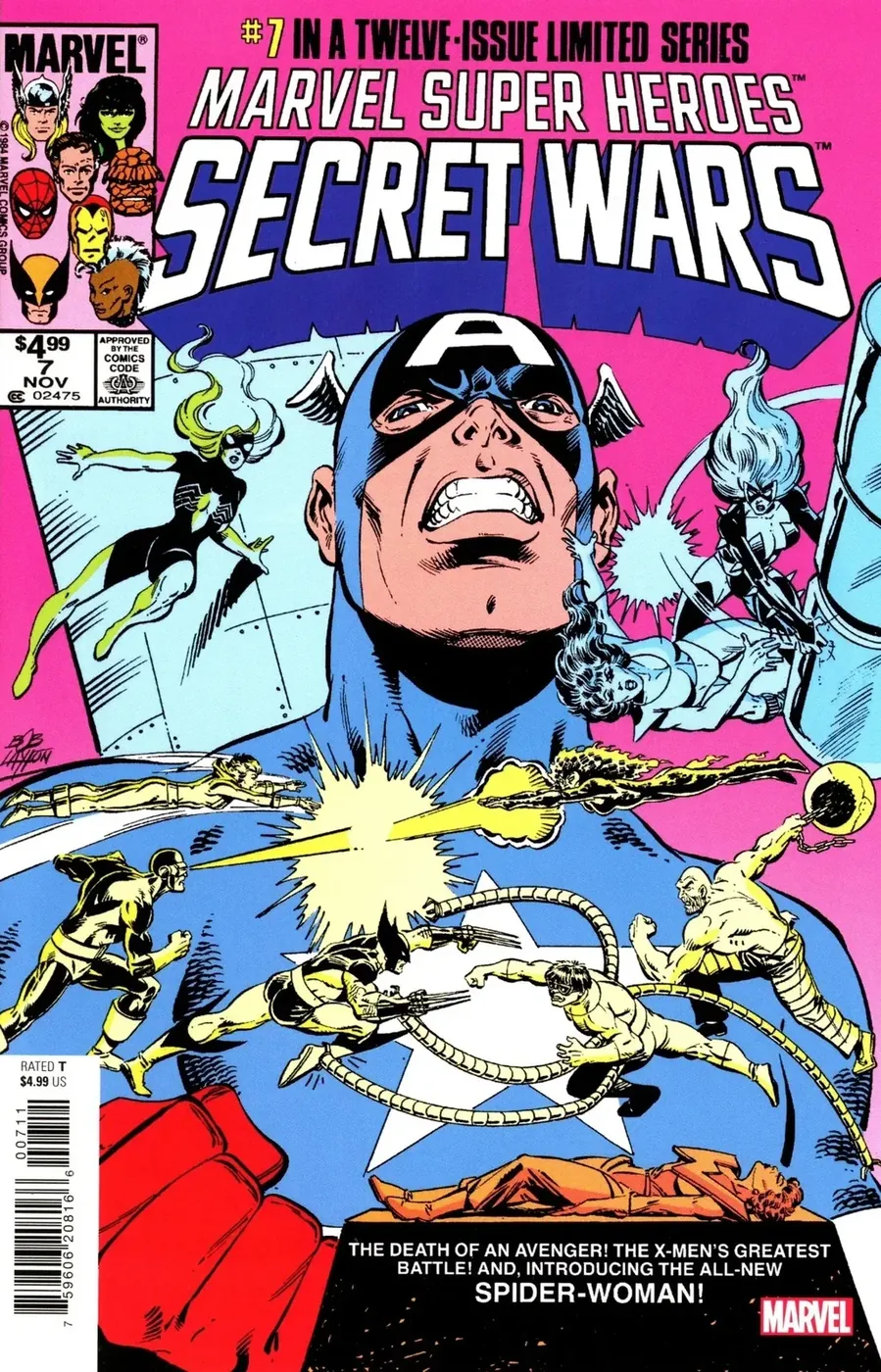 Cover of Marvel Super-Heroes Secret Wars #7