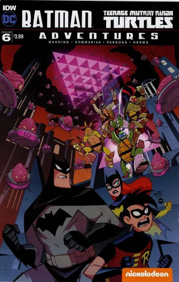 Cover of Batman / Teenage Mutant Ninja Turtles Adventures #6