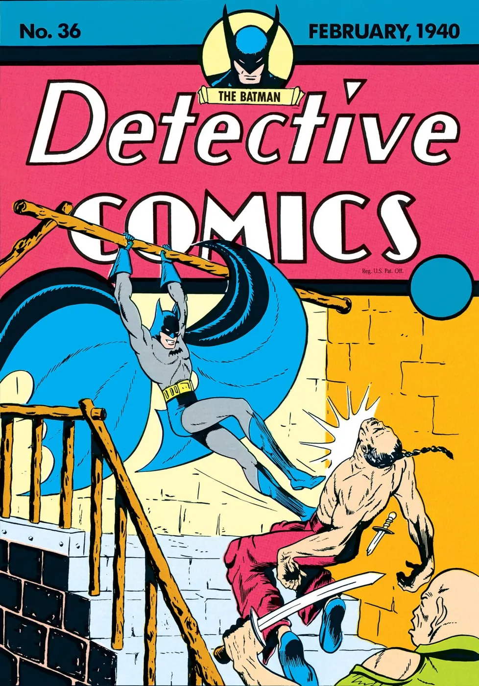 Cover of Detective Comics #36