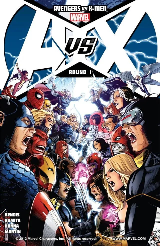 Cover of Avengers vs. X-Men #1