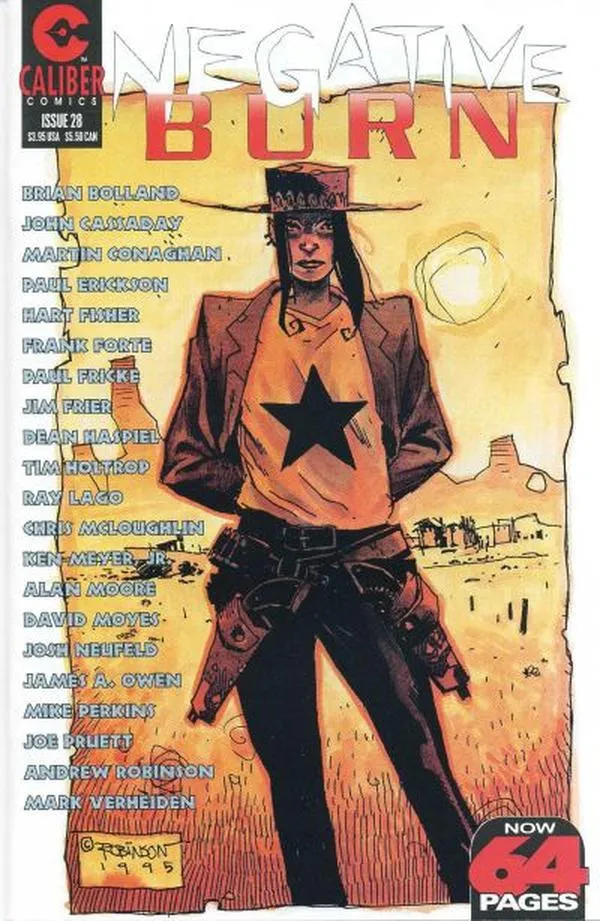 Cover of Negative Burn #1