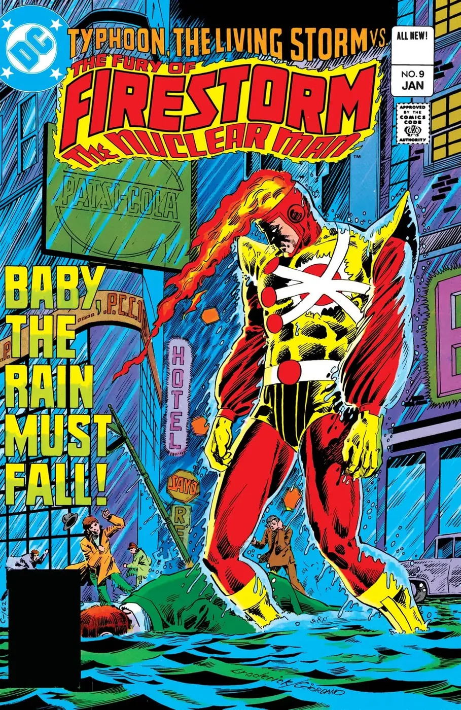 Cover of The Fury of Firestorm #9