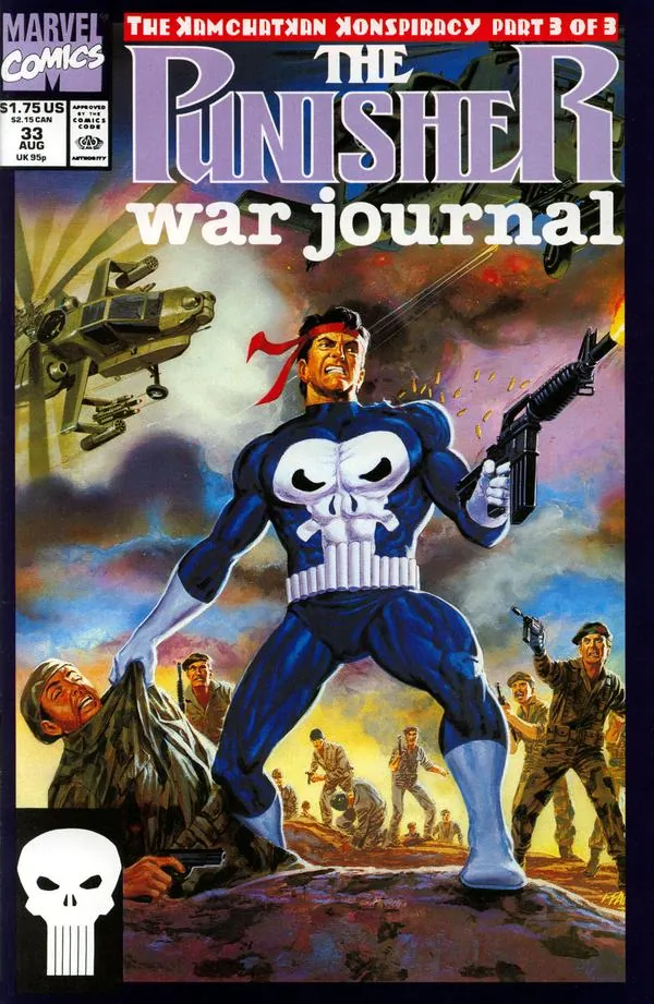 Cover of The Punisher War Journal #33