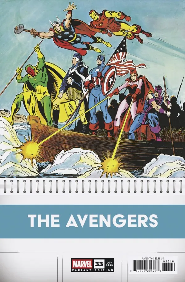 Cover of Avengers #33 (799)