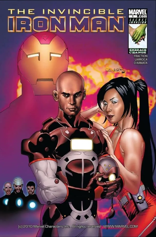 Cover of Invincible Iron Man #5