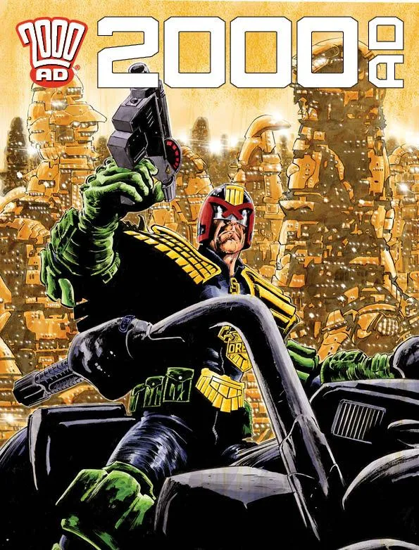 Cover of 2000 AD #2500