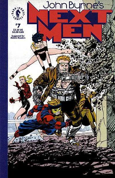 Cover of John Byrne's Next Men #7