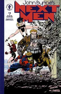 Cover of John Byrne's Next Men #7