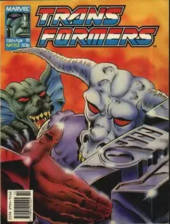 Cover of The Transformers #312